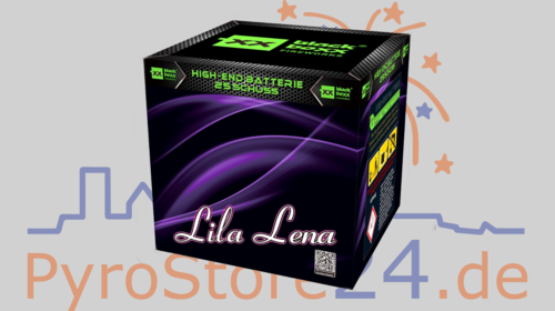 Blackboxx Feuerwerksbatterie Lila Lena