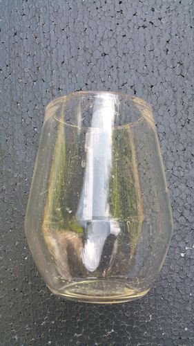 Crashglas Wasserglas Birnenform
