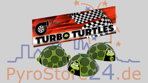 Lesli Turbo Turtles 3er-Set